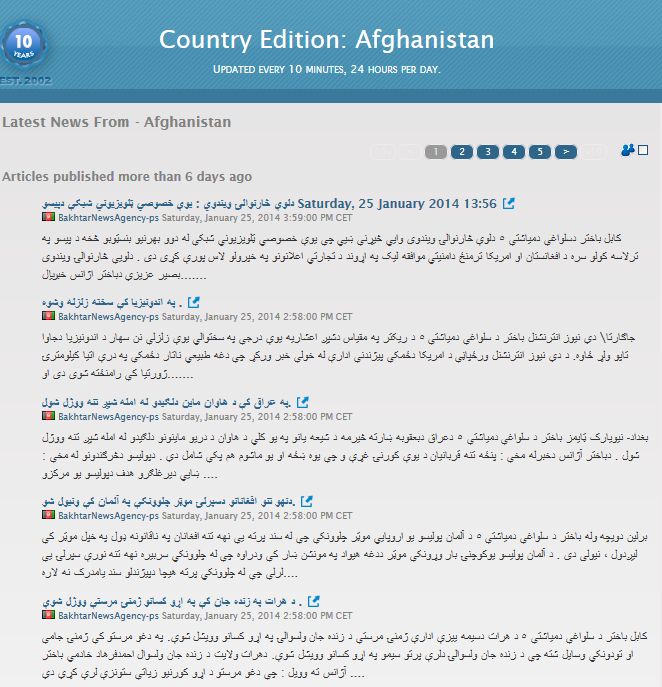 newsbreif afghan